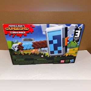 NEW Minecraft Nerf Stormlander Dart-Blasting Hammer Boxed New